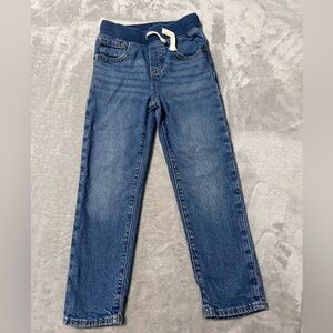 Little boy Gap Medium Wash pull on denim jeans pants (5)